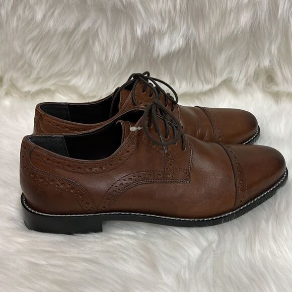 Nunn Bush Norcross cap toe oxfords mens 9 M B23 - Picture 6 of 9